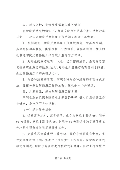 学院学习《党员领导干部廉洁从政若干准则》实.docx