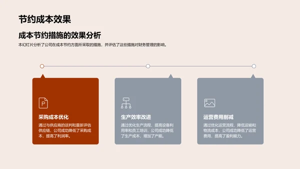 季度财务汇报总结PPT模板