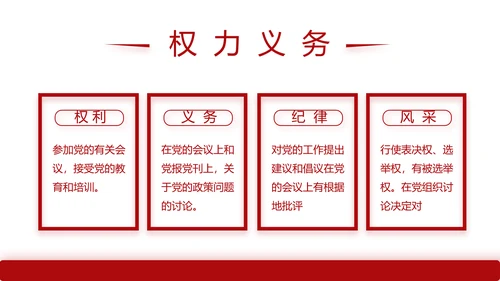 红色简约大气党建教育党支部工作总结动态PPT