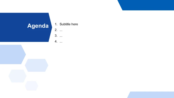 蓝色商务风商务培训PPT主题