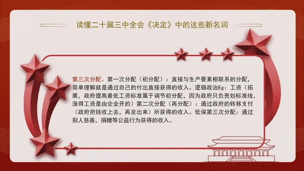 读懂二十届三中全会决定中的这些新名词专题党课PPT课件