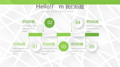绿色大气公司产品介绍宣传通用PPT动态模板