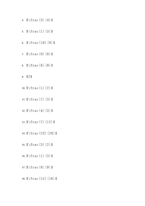 初中数学常考分式计算题