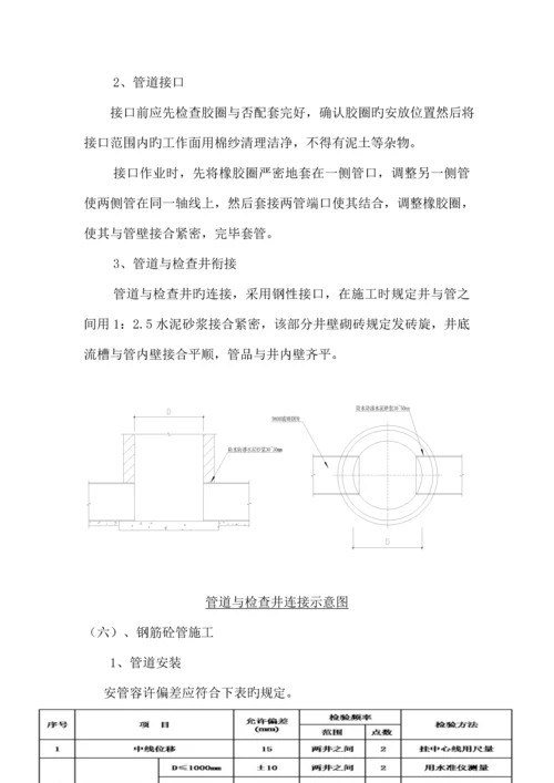 双壁波纹管和钢筋砼管施工技术交底.docx