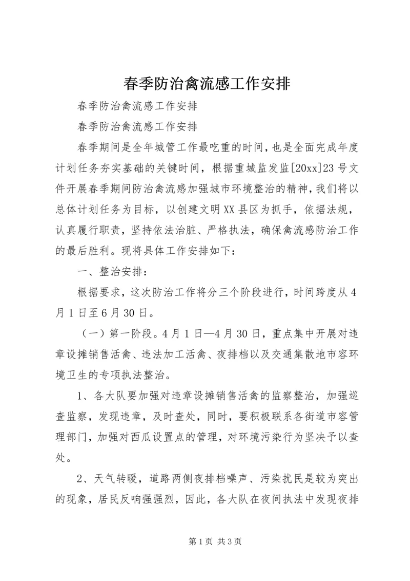 春季防治禽流感工作安排 (4).docx