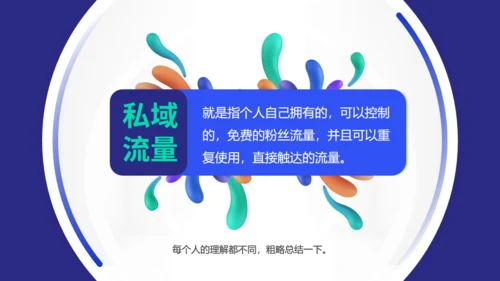 新媒体运营私域流量通用PPT模板