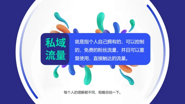 新媒体运营私域流量通用PPT模板