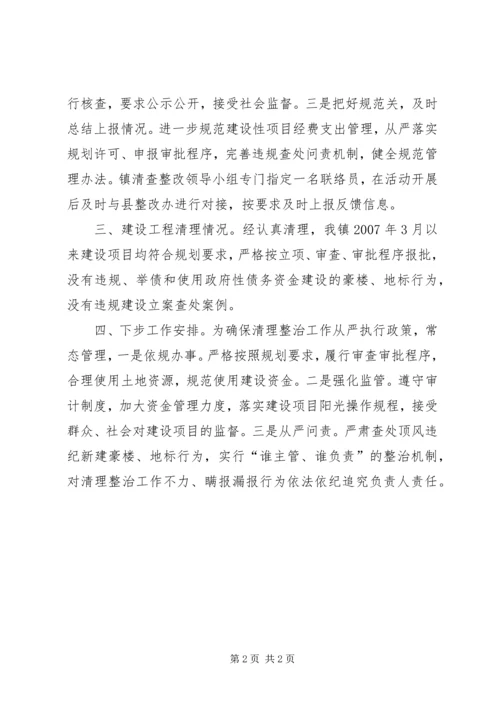 奢华浪费清查整改工作报告.docx