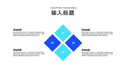 简约蓝色渐变述职报告PPT模板