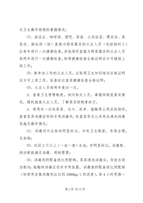 公共场所卫生监督要点.docx