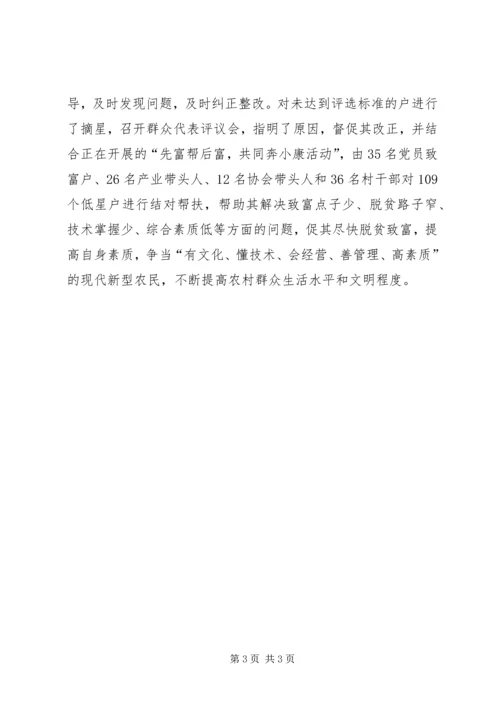 学校“创五星”实践活动情况汇报(20XX年.docx