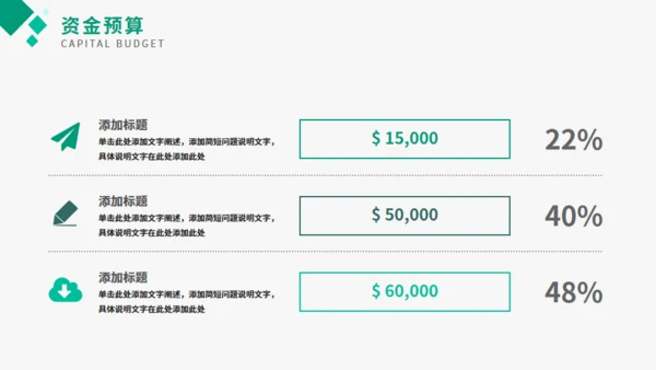 碎片化商务风商业计划书通用PPT模板
