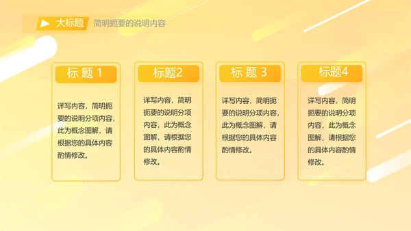 橙色大气外卖述职报告动态PPT模板