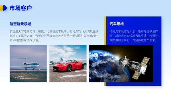 蓝黄双色简约风企业校招企业介绍PPT模板
