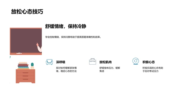 考试答题技巧讲解PPT模板