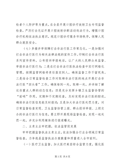 卫生健康监督执法会议讲话稿.docx