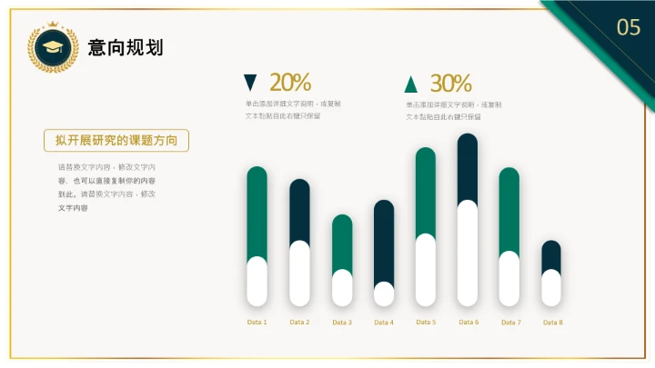 博士入学复试汇报通用PPT