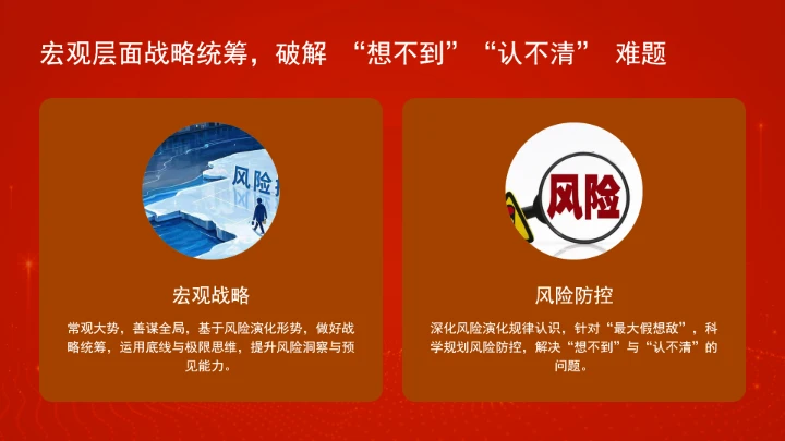 “十五五”时期必须坚持统筹发展和安全ppt课件