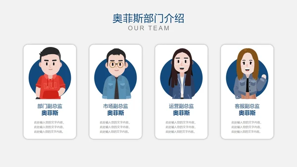 企业团队介绍排版合集PPT模板