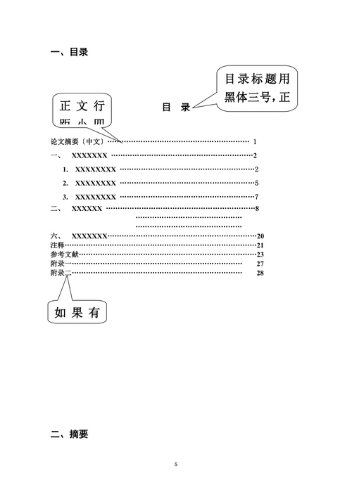 特选对外经济贸易大学继续教育学院毕业论文格式规范