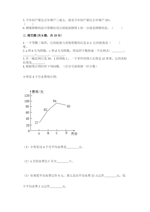 临武县六年级下册数学期末测试卷及完整答案1套.docx