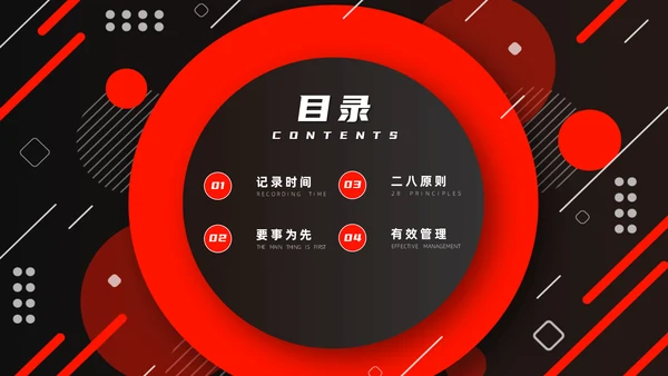 时间管理高效4个小技巧通用PPT课件