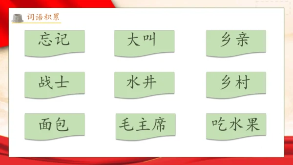 【核心素养】部编版语文一年级下册-1. 吃水不忘挖井人 第2课时（课件）