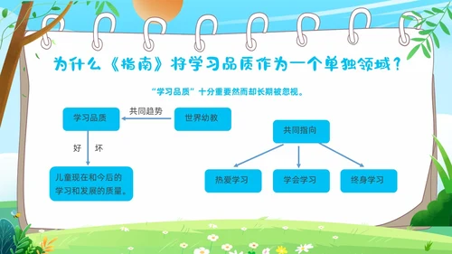 蓝色卡通36岁儿童学习和发展指南PPT课件指南解读