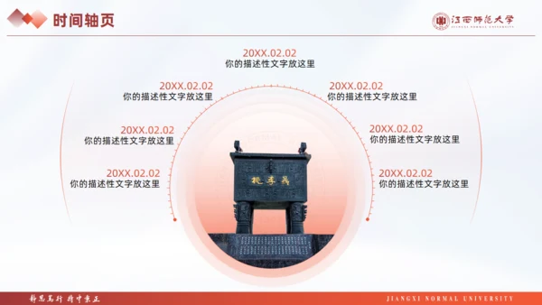 江西师范大学毕业课题论文答辩通用PPT模板