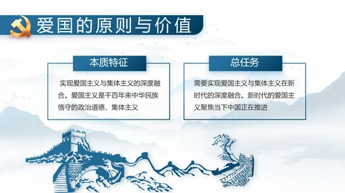 中国风推动美丽乡村振兴年终总结PPT动态模板