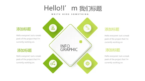 绿色飘逸医药代表销售计划动态PPT