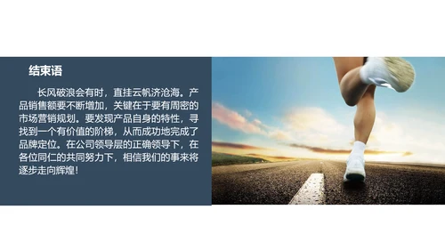 商业营销市场销售工作总结计划PPT模板
