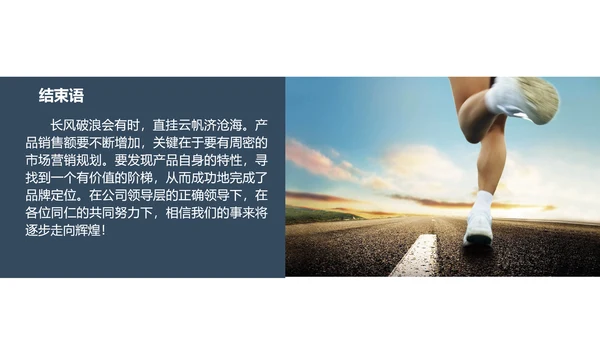 商业营销市场销售工作总结计划PPT模板