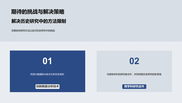 历史研究新观点PPT模板
