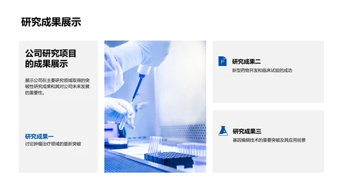 研究成果及商业价值PPT模板