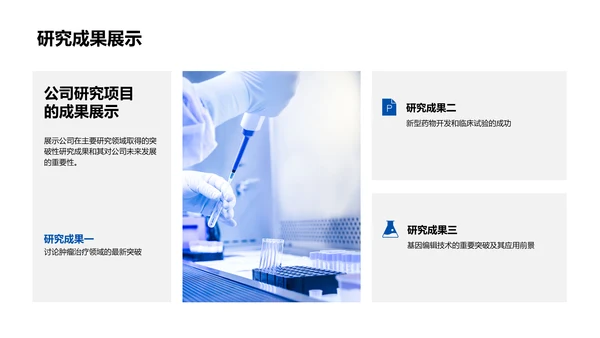 研究成果及商业价值PPT模板