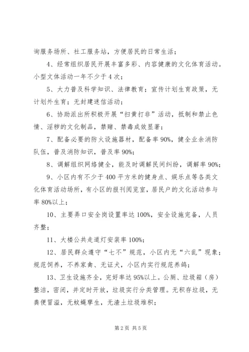 社区创建工作计划范文.docx