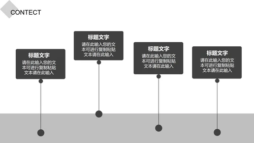 白色都市简约竞聘述职PPT模板