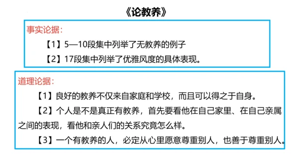 九年级上册 第三单元 写作《议论要言之有据》课件(共29张PPT)