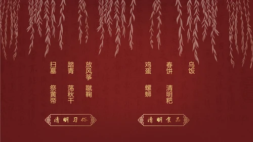 中国传统节日介绍教学课件PPT模板