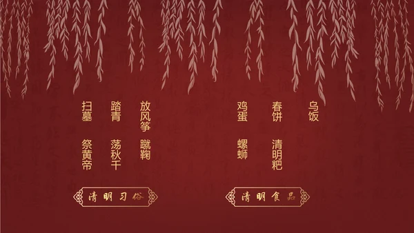 中国传统节日介绍教学课件PPT模板
