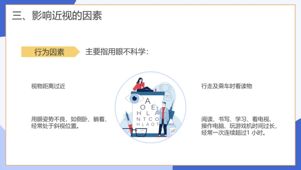 保护视力关注眼睛主题班会通用模板