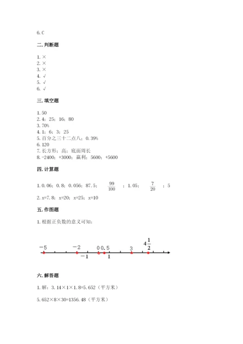 巴中地区小升初数学测试卷（含答案）.docx