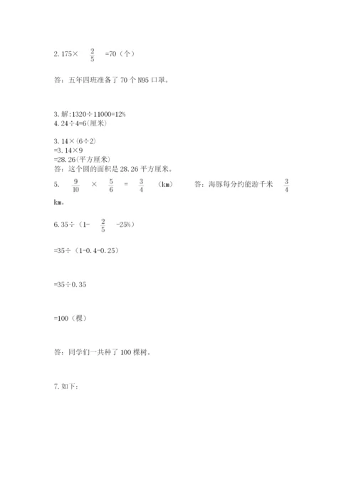 小学数学六年级上册期末考试试卷含完整答案（历年真题）.docx