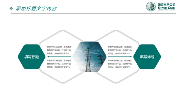 国家电网电力公司供电局工作总结汇报PPT模板