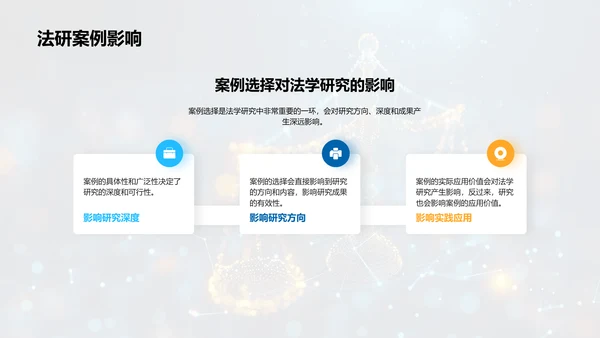 法学案例答辩报告PPT模板
