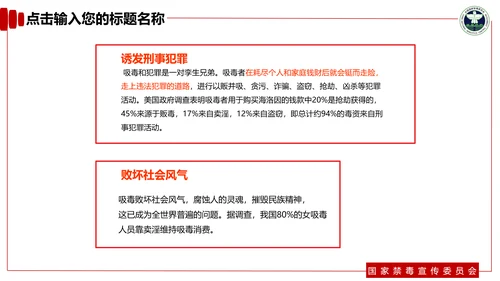 青少年预防不良行为禁毒教育PPT课件