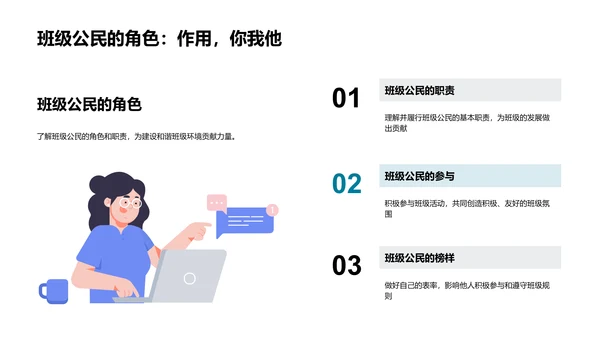 做好班级公民PPT模板