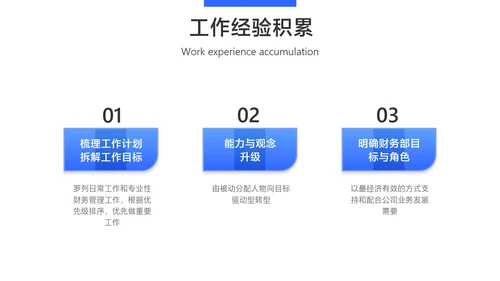 简约风财务会计年终总结