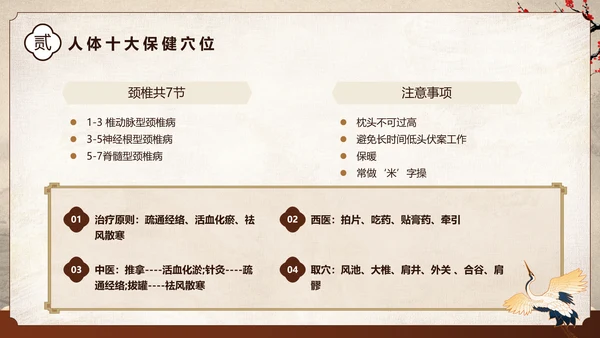 棕色中国风中医健康国风国潮中医健康宣教PPT